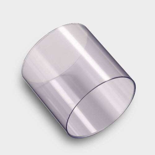 PVC U Transparent Muffe, f&uuml;r drucklose Anwendungen